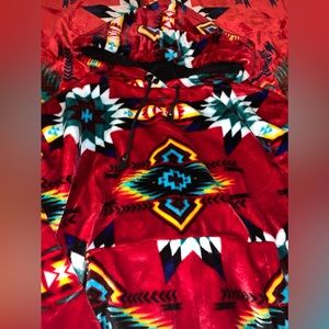 COPY - Native American Aztec southwestern handmade hoodie